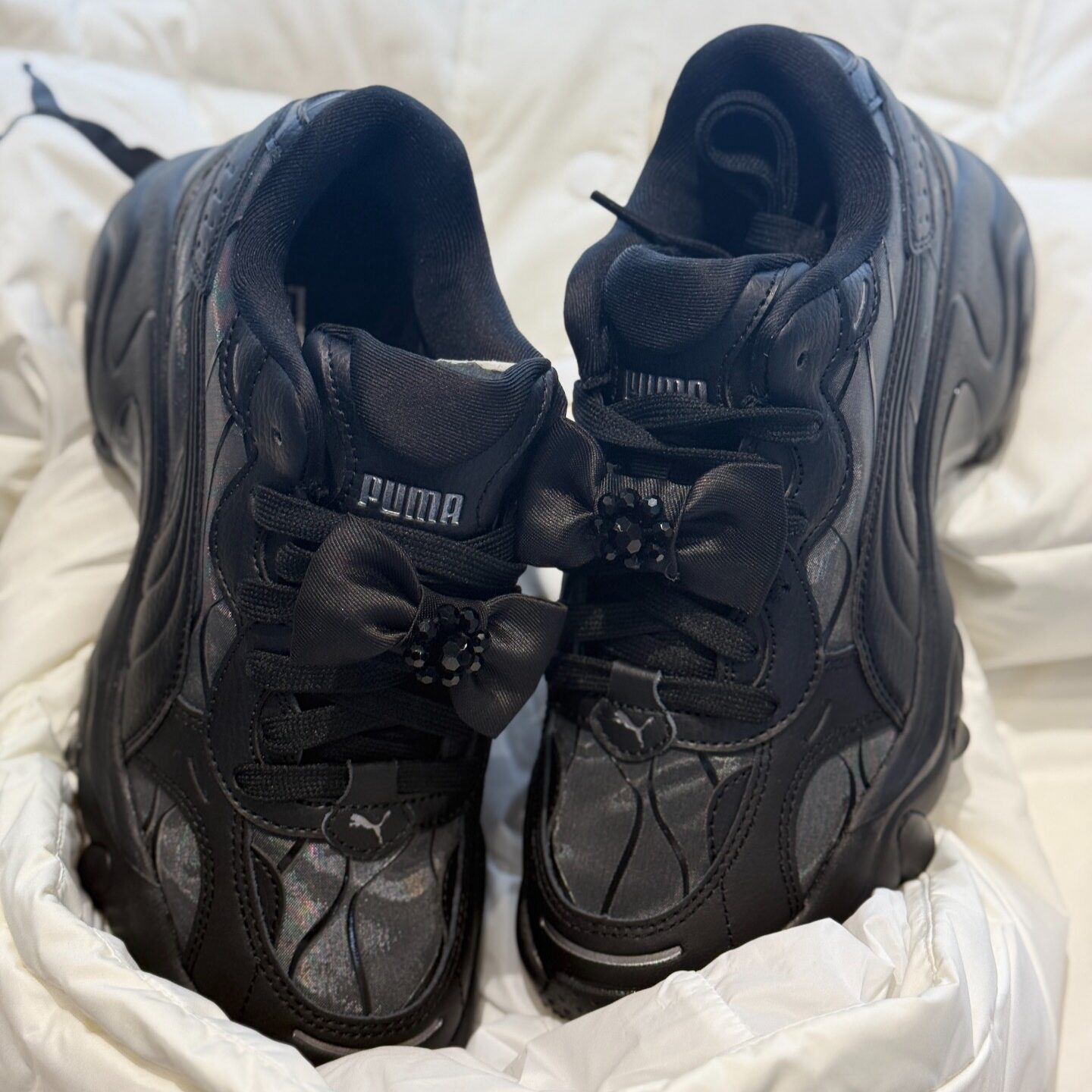 日本未発売 PUMA Pulsar Wedge Black プーマ パルサー ウェッジ ウィメンズ ブラック 400973-01 - 画像 (6)