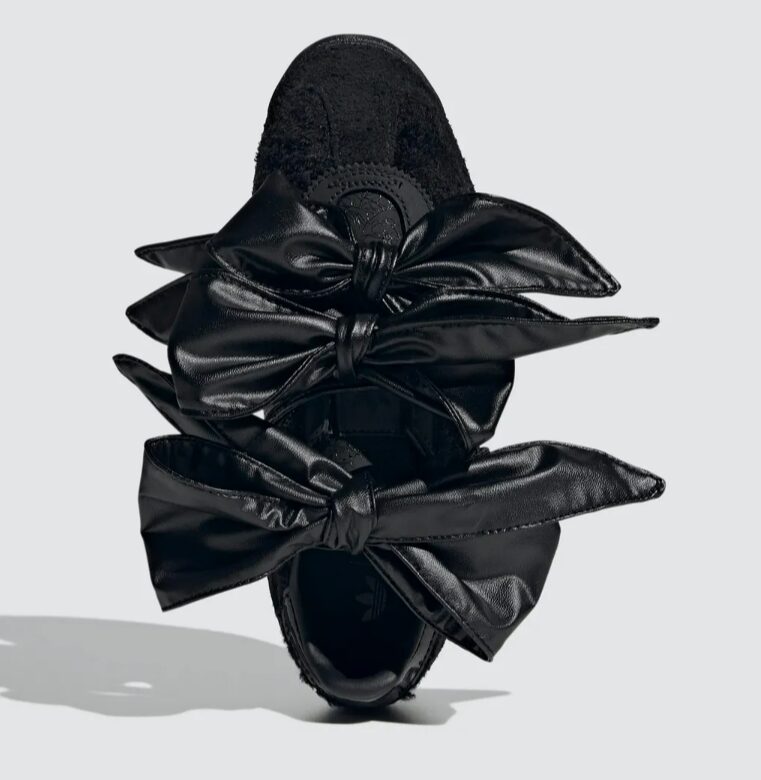 Caroline Hu × adidas アディダス SL 72 OG ブラックレディーススニーカー コラボレーション JH7342 - 画像 (3)