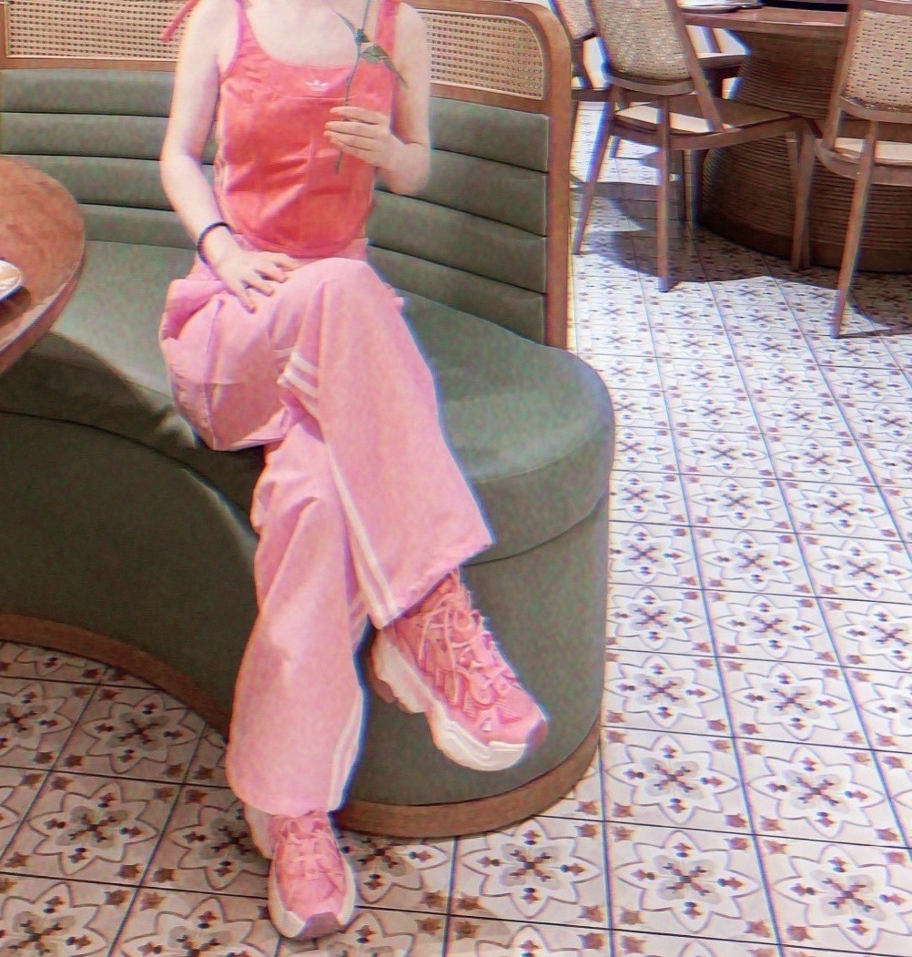 日本未入荷 adidas Originals OZTHEMIS Fabric Pink アディダス オリジナルス オズテミス ファブリック ピンク IH0839 - 画像 (3)