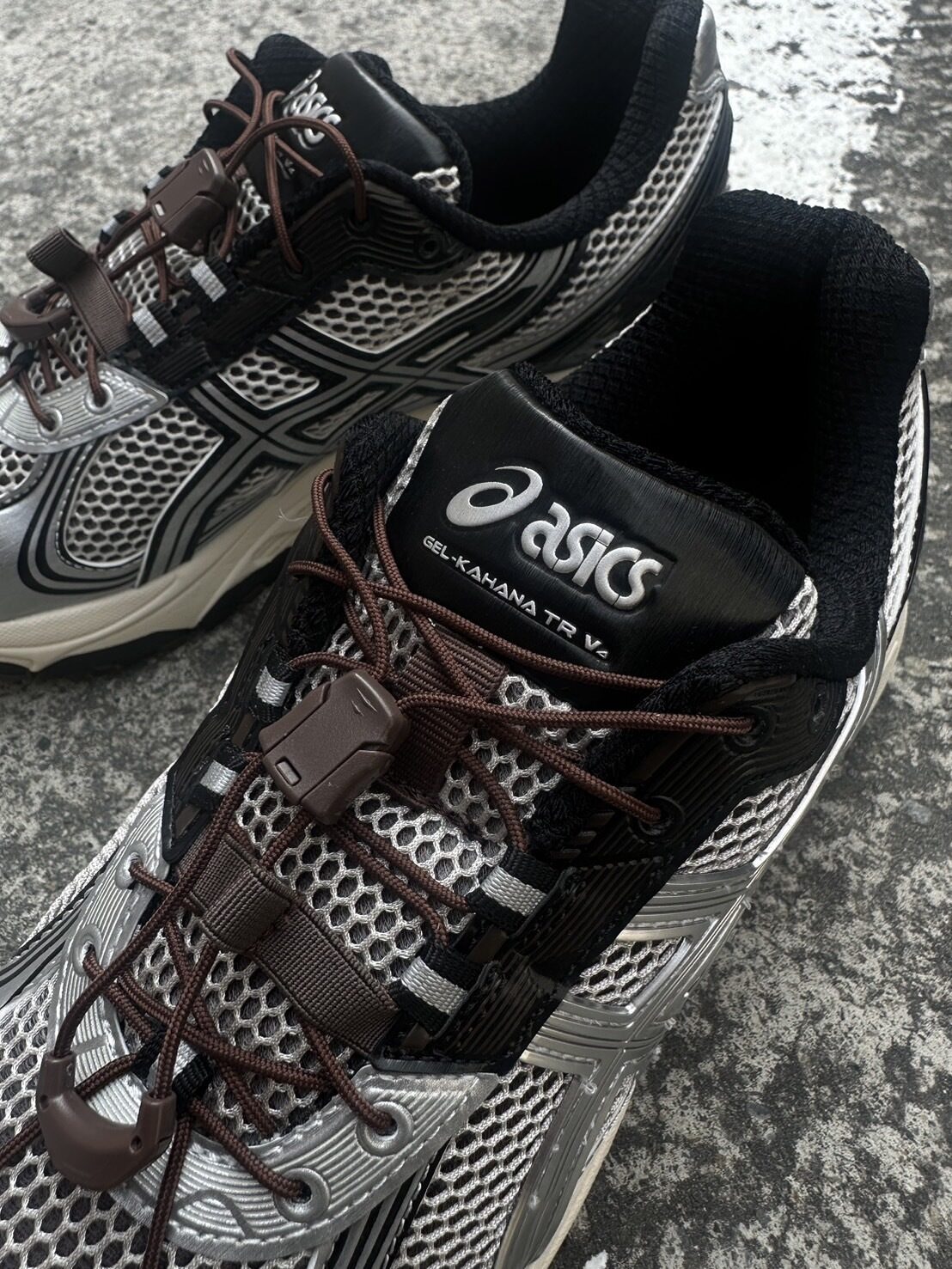 日本未入荷 ASICS GEL-KAHANA TR V4 Silver Black アシックス ゲルカハナ TR V4 シルバー ブラック 1203A716-020 - 画像 (5)