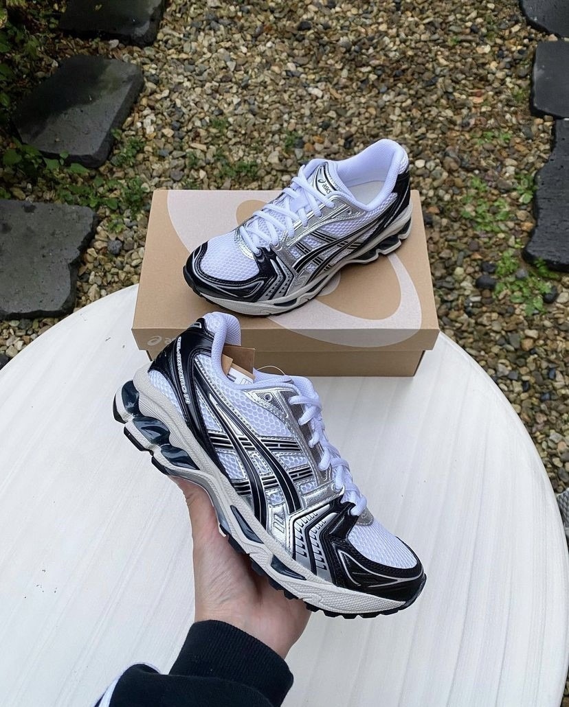 日本未入荷 ASICS Gel-Kayano 14 White Black アシックス ゲル カヤノ 14 ホワイト ブラック 1203A709-100 - 画像 (6)