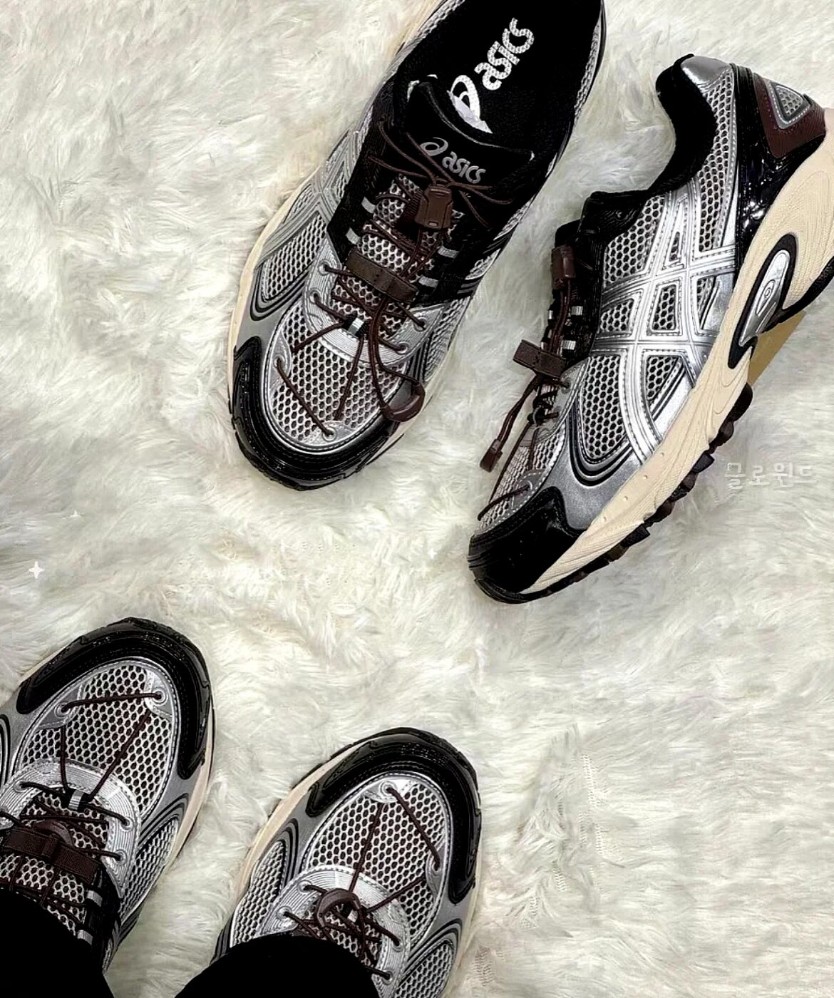 日本未入荷 ASICS GEL-KAHANA TR V4 Silver Black アシックス ゲルカハナ TR V4 シルバー ブラック 1203A716-020 - 画像 (3)