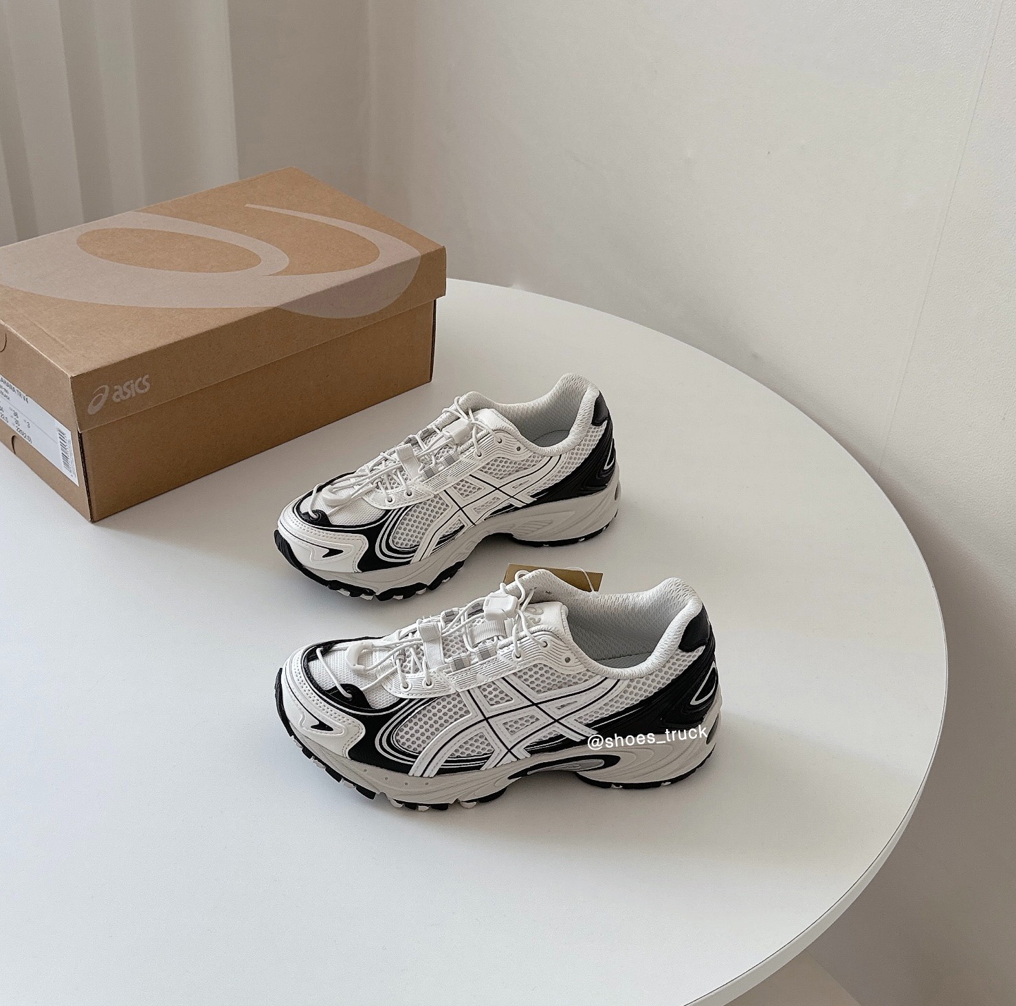 日本未発売 ASICS GEL-KAHANA TR V4 アシックス ジェル カハナ TR V4 ホワイト ブラック 1203A497-100 - 画像 (7)