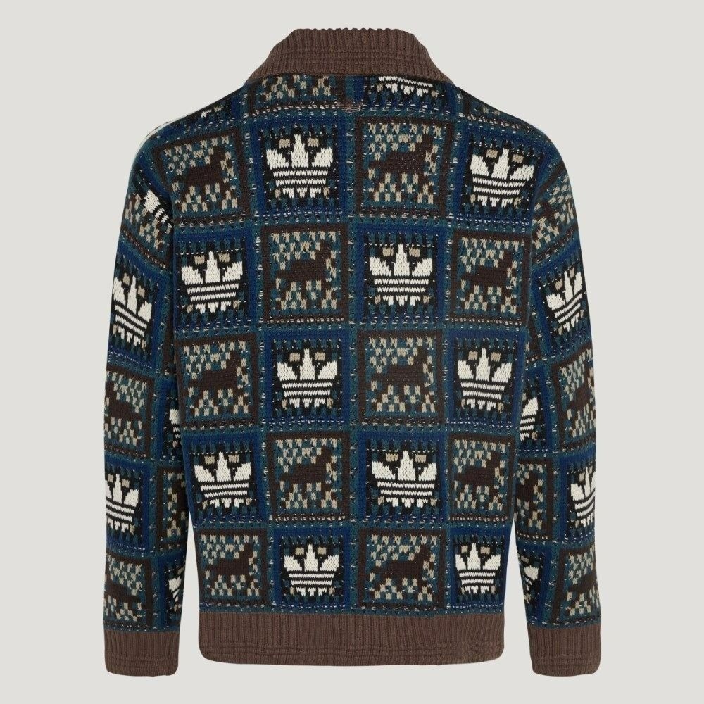 日本未入荷 adidas アディダス クラフト スウェーターニットジャケット KT0715 - 画像 (2)