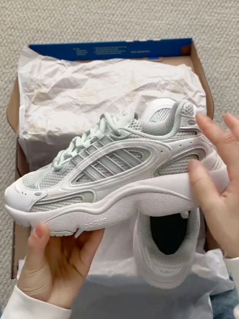 日本未入荷 adidas Originals OZMILLEN White Green アディダス オリジナルス オズミレン ホワイト グリーン IG2087 - 画像 (7)