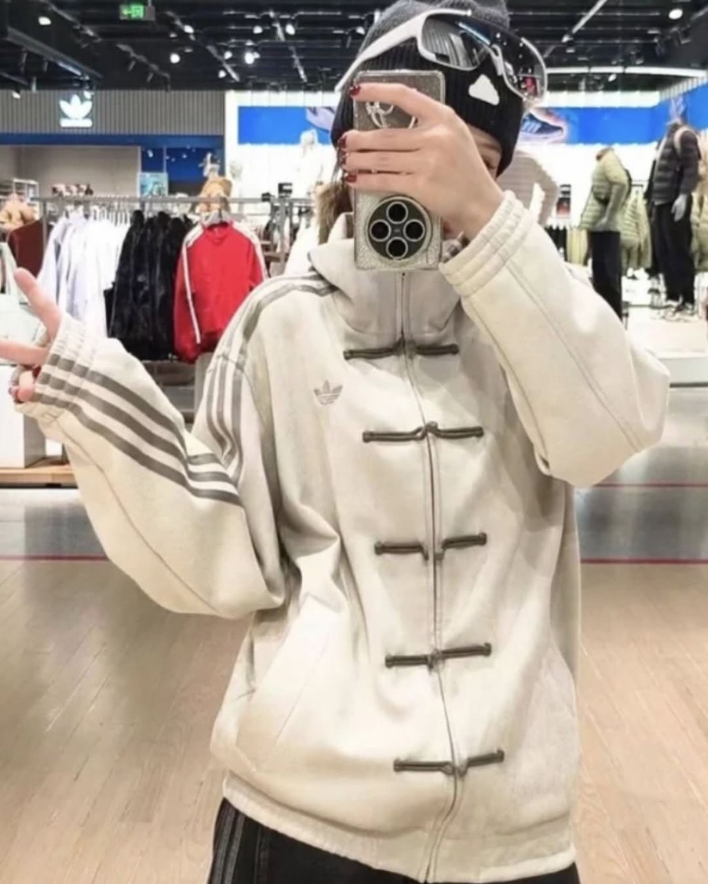 日本未入荷 adidas アディダス ニュートラルマジック チャイニーズスタイル ジャケット JZ9944 - 画像 (4)