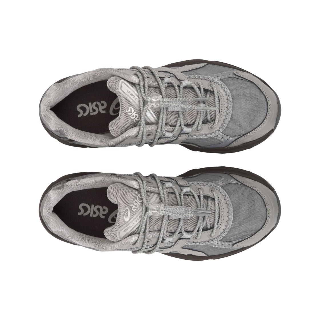 日本未入荷 ASICS アシックス × アトモス ピンク × OJOS GEL-1130 RE グレー スニーカー 1203A429-021 コラボレーション - 画像 (7)