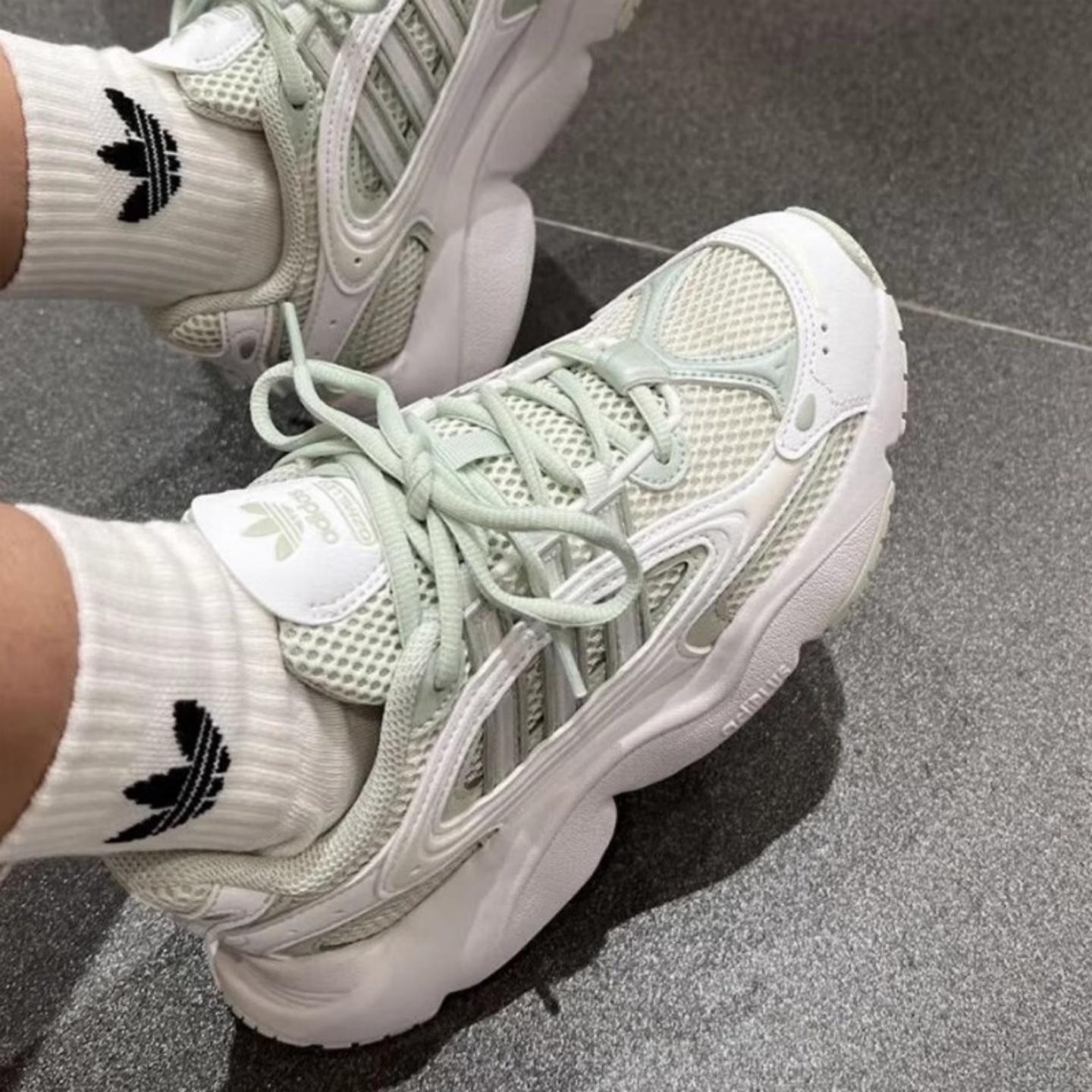 日本未入荷 adidas Originals OZMILLEN White Green アディダス オリジナルス オズミレン ホワイト グリーン IG2087 - 画像 (4)