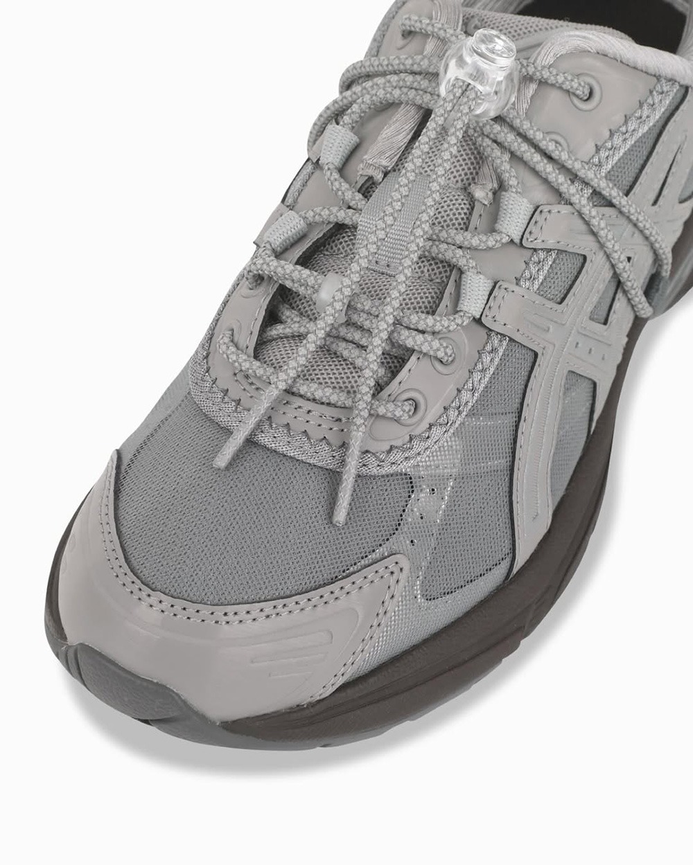 日本未入荷 ASICS アシックス × アトモス ピンク × OJOS GEL-1130 RE グレー スニーカー 1203A429-021 コラボレーション - 画像 (6)