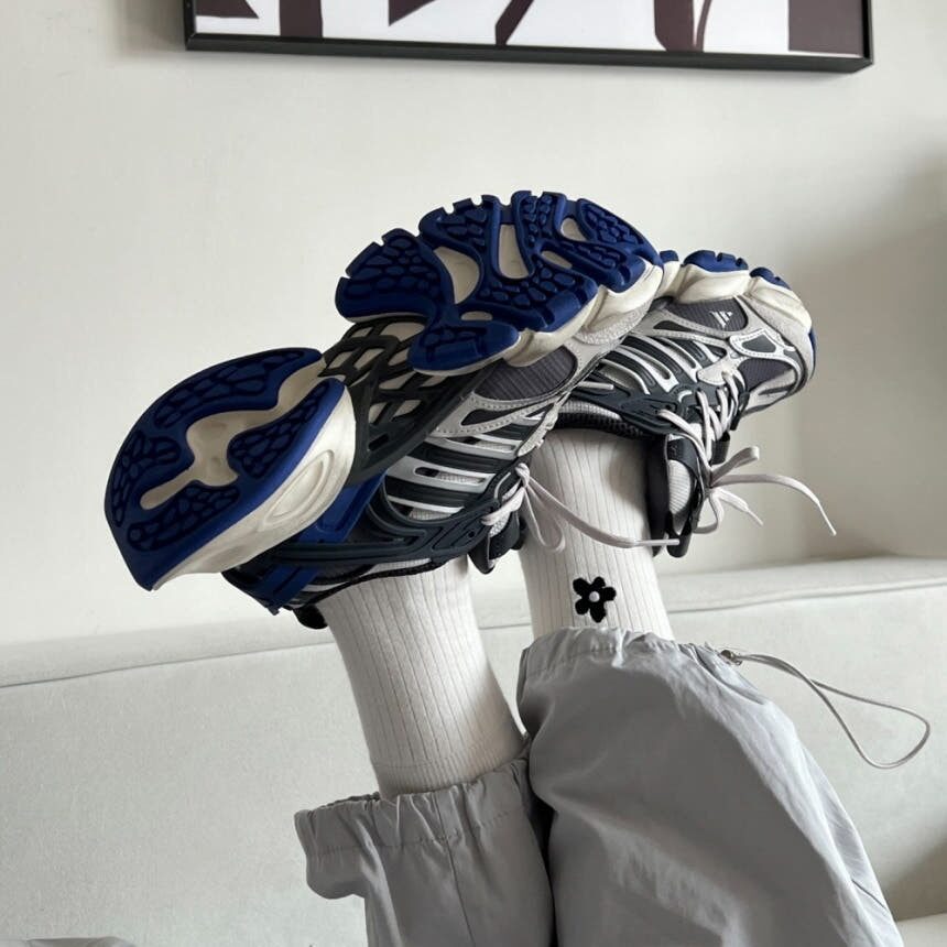 Adidas BENTO XLG Deluxe BLUE アディダス ベント ブルーグレー JS1589